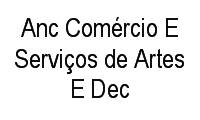 Logo Anc Comércio E Serviços de Artes E Dec em Vila Mascote