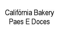 Logo Califórnia Bakery Paes E Doces em Cidade Monções