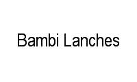 Logo Bambi Lanches em Centro