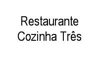 Logo Restaurante Cozinha Três em Maria Farinha