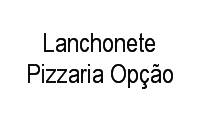 Logo Lanchonete Pizzaria Opção