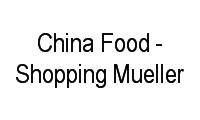 Logo China Food - Shopping Mueller em Centro Cívico
