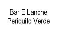 Logo Bar E Lanche Periquito Verde