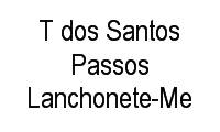 Logo T dos Santos Passos Lanchonete-Me