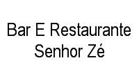 Logo Bar E Restaurante Senhor Zé em Ponto Central