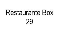 Logo Restaurante Box 29 em Barbalho