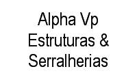 Logo Alpha Vp Estruturas & Serralherias em Cachambi