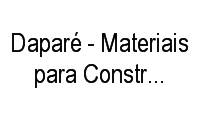 Logo Daparé - Materiais para Construção E Concreteira em Setor Industrial