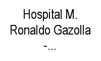 Logo Hospital M. Ronaldo Gazolla - Hospital de Acari em Acari