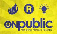 Logo Onpublic. Markteting, Marcas E Patentes em São Marcos