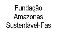 Logo Fundação Amazonas Sustentável-Fas em Parque 10 de Novembro