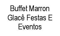 Logo Buffet Marron Glacê Festas E Eventos em Vila Maria Alta