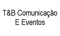 Logo T&B Comunicação E Eventos