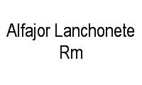 Logo Alfajor Lanchonete Rm