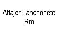 Logo Alfajor-Lanchonete Rm