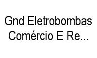 Logo Gnd Eletrobombas Comércio E Refrigeração em Zona Industrial (Guará)