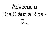 Logo Advocacia Dra.Cláudia Rios - Cível, Trabalhista, Comercial. Previdenciária, Empresarial em Armação