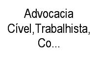 Logo Advocacia Cível,Trabalhista,Comercial,Previdenciparia,Penal E Empresrail-Dra Cláudia Rios em Armação