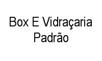 Logo de Box E Vidraçaria Padrão em Fazendinha