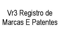 Logo Vr3 Registro de Marcas E Patentes em Jardim Balneário Meia Ponte