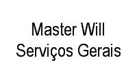Logo Master Will Serviços Gerais Ltda