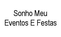 Logo Sonho Meu Eventos E Festas em Jardim Itu