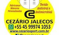 Logo Cezário Jalecos em Coqueiral