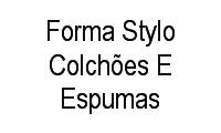 Logo Forma Stylo Colchões E Espumas em Sabiá