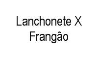 Logo Lanchonete X Frangão em Santo Antônio