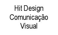 Logo Hit Design Comunicação Visual em Saguaçu