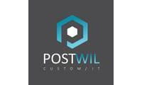 Logo Postwil | Custom It em Água Verde