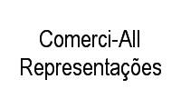 Logo Comerci-All Representações em Vila Nova Conceição