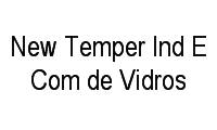 Logo New Temper Ind E Com de Vidros em Barros Filho