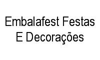 Logo Embalafest Festas E Decorações em Centro