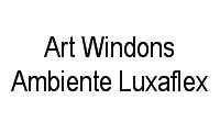 Logo Art Windons Ambiente Luxaflex em Canudos
