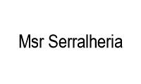 Logo Msr Serralheria em Cosmos