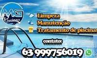 Logo Mg limpeza de piscinas em Plano Diretor Norte