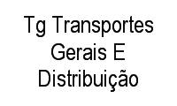 Logo Tg Transportes Gerais E Distribuição