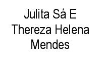 Logo Julita Sá E Thereza Helena Mendes em Ondina