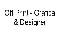 Logo Off Print - Gráfica & Designer