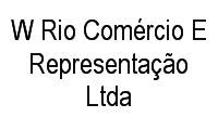 Logo W Rio Comércio E Representação