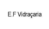 Logo E.F Vidraçaria