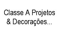 Logo Classe A Projetos & Decorações em Salvador