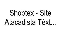 Logo Shoptex - Site Atacadista Têxtil de Santa Catarina em Ribeirão Fresco