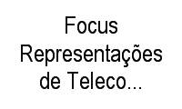 Logo Focus Representações de Telecomunicações em Floresta