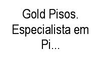 Logo Gold Pisos. Especialista em Pisos de Madeira