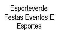 Logo Esporteverde Festas Eventos E Esportes