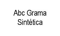 Logo Abc Grama Sintética em Nazaré