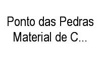 Logo Ponto das Pedras Material de Construção em Itaipava