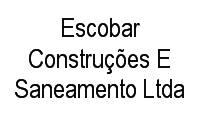 Logo Escobar Construções E Saneamento Ltda